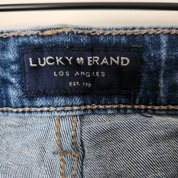 Lucky Brand | The Roll Up Stretch Denim Jean Shorts - Size 6/28 - Picture 10 of 15